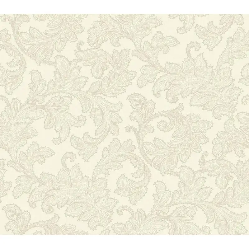 

Classics Merletto Removable Wallpaper, Cream/Pale Gray