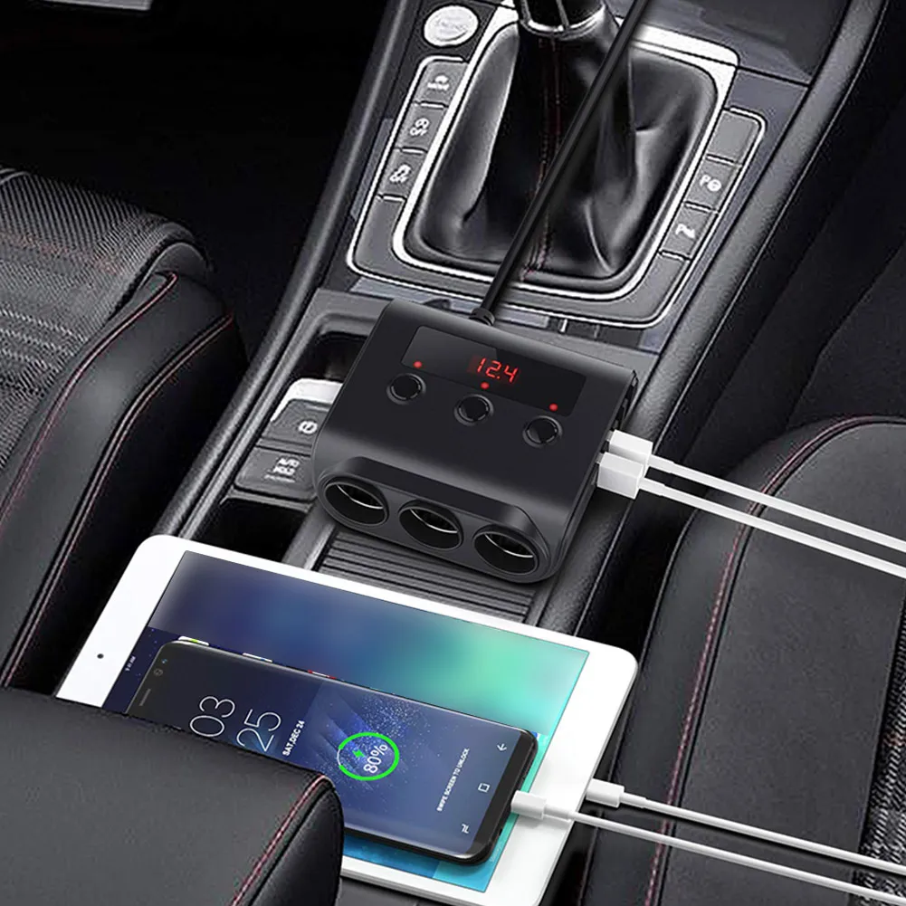 

Прочный высококачественный полезный Новый Сменный Автомобильный дисплей зажигания для грузовика универсальный дисплей напряжения 12В-24В 12...