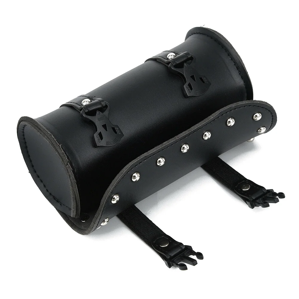 

Motorcycle Fork Tool Bags Storage Leather Travel Pouch Front Luggage Bag For Motorcycle Pannier Saddle Bags Tool