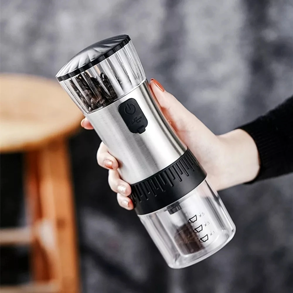 Электрическая кофемолка из нержавеющей стали с Usb-зарядкой |