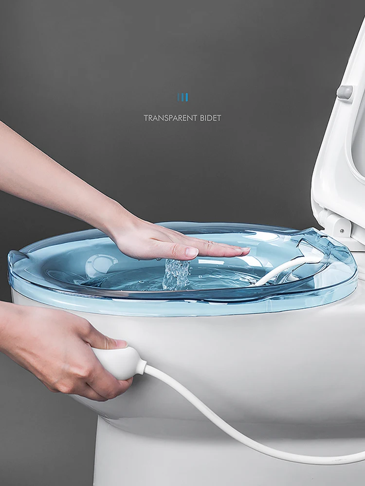 Bidet Portable Female Private Parts Cleaning Pregnant Woman Old People Wash Butt Basin Patients with Hemorrhoid Toilet Irrigator