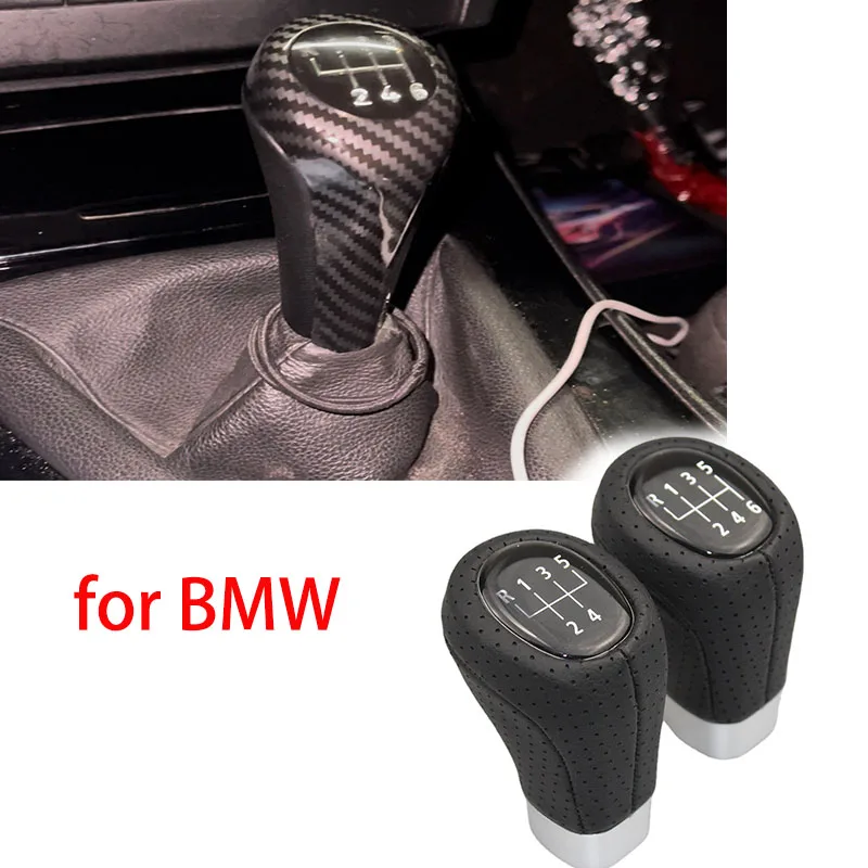 Ручка рычага переключения передач для BMW из углеродного волокна 5/6 скоростей M Series