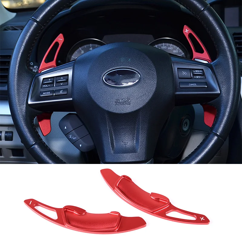 

Aluminum Alloy Red Car Steering Wheel Shift Paddle For Scion FR-S Toyota 86 GT86 Subaru BRZ XV Legacy Forester Outback Impreza