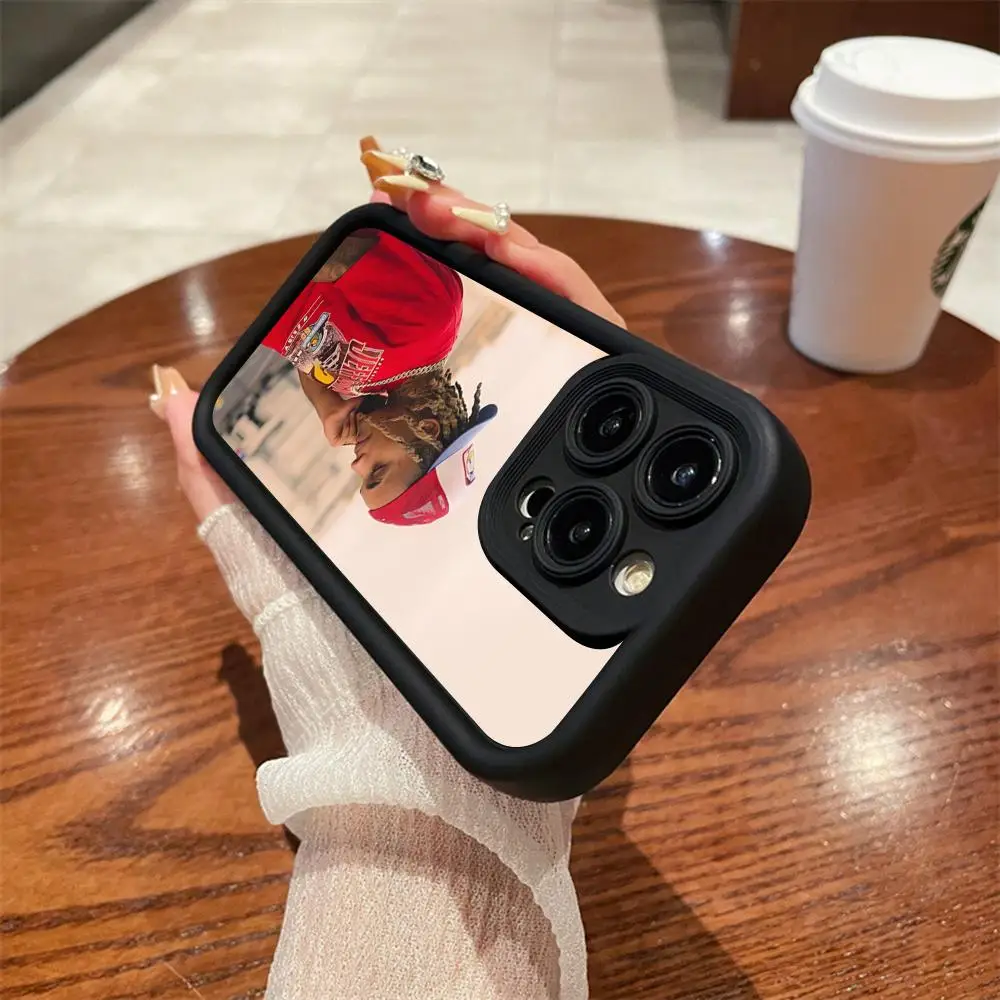 Рэпер Z-Zola MINISO чехол для телефона с лестницей глаз Iphone 11 12 13 14 15 16 Pro PLUS PRO MAX