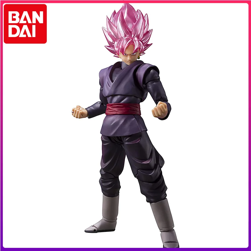 

Bandai Genuine Dragon Ball Super Anime S.H.Figuarts Zamasu Black Son Goku Action Figures Collectible Model Toys Gifts for Kids