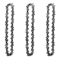4 inch mini electric steel chainsaw chain electric saw accessory replacement chain for electric pruning saw garden logging tools