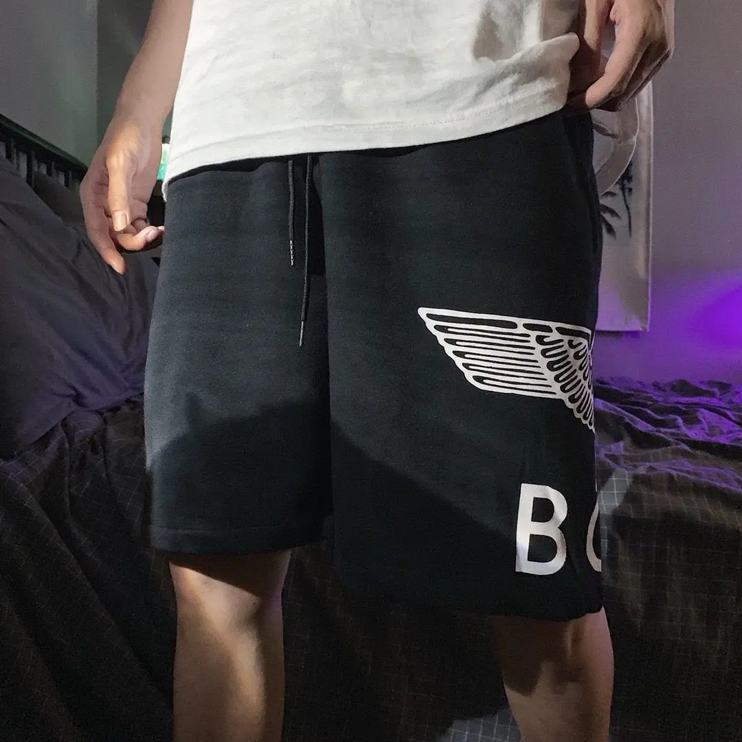 Шорты мужские и женские спортивные с принтом повседневные свободные