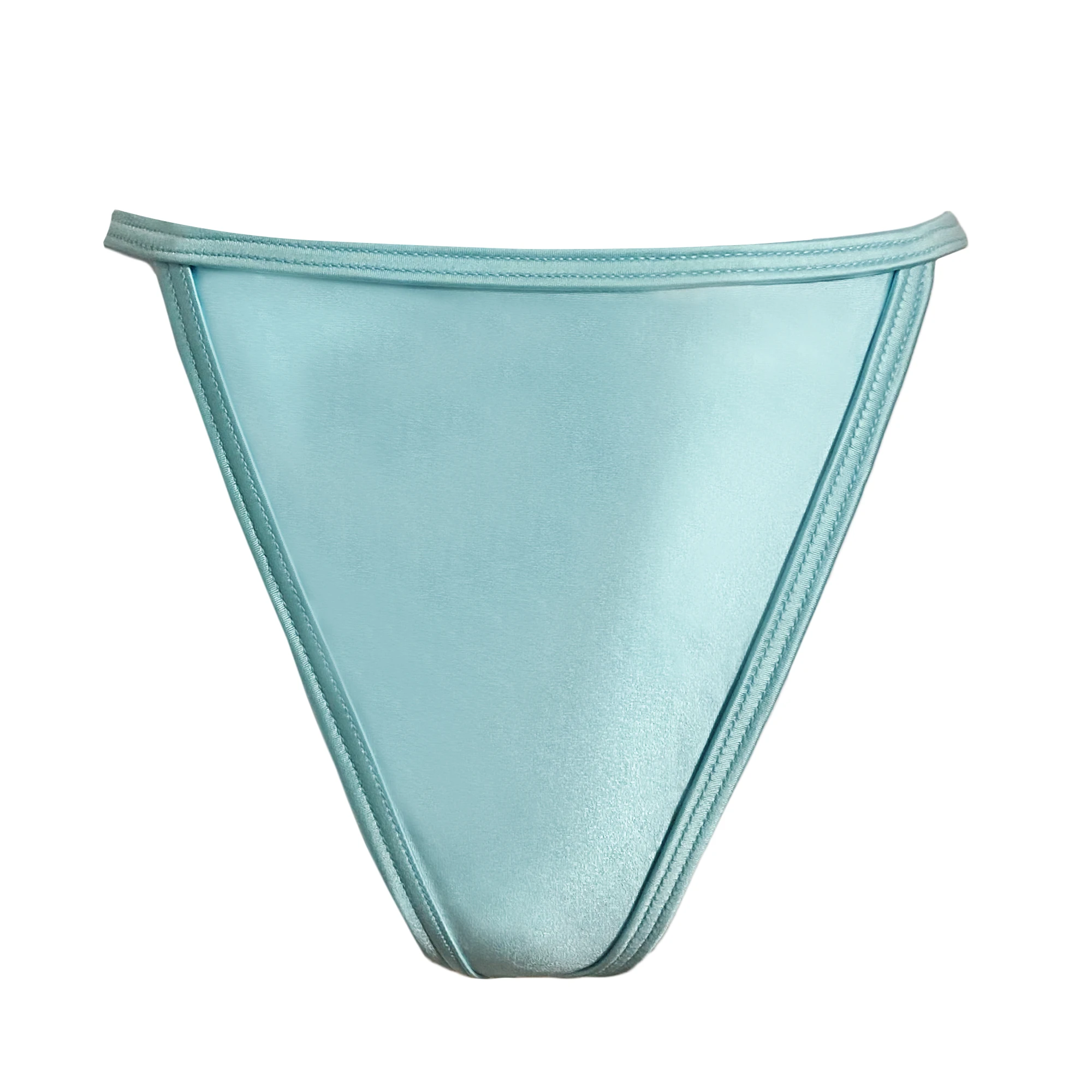 XCKNY Satin oily thong sexy silky bikini superfine back panty Sexy Sports Swimsuit Bottoms men's and women's thong