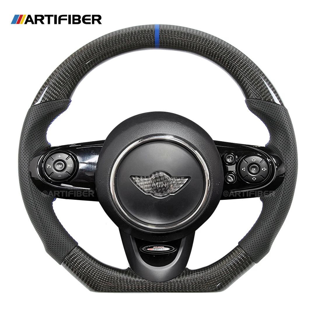 

Руль из углеродного волокна для мини