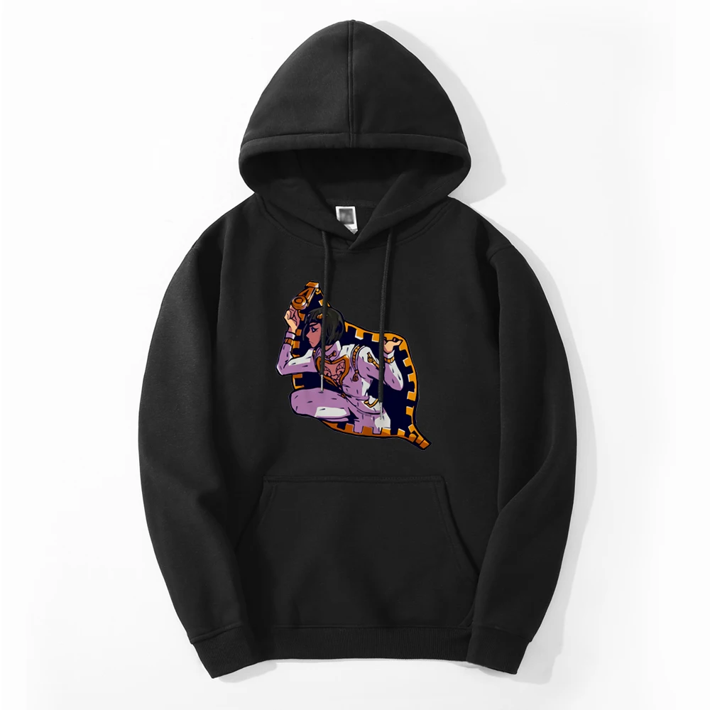 Мужская зимняя толстовка с капюшоном принтом