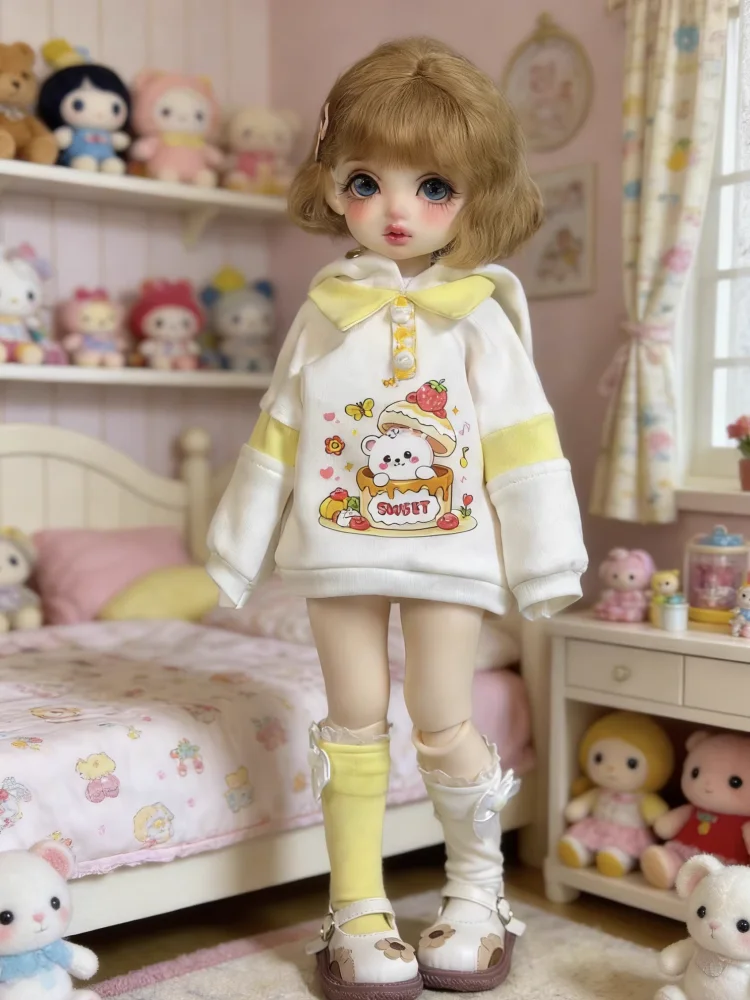 Фото Одежда для кукол BJD 1/4 1/6 MSD MDD YOSD: свитер, носки, аксессуары для кукол (куклы в комплект не входят) №3