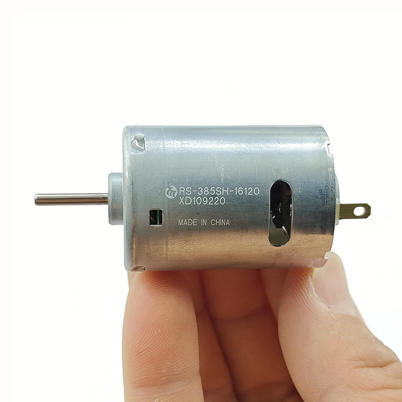 Фото Двигатель MABUCHI RS-385SH-16120 DC 12В/18В/24В 11000 об/мин 28мм с угольными щетками для моделей, игрушек и хобби (DIY) №2