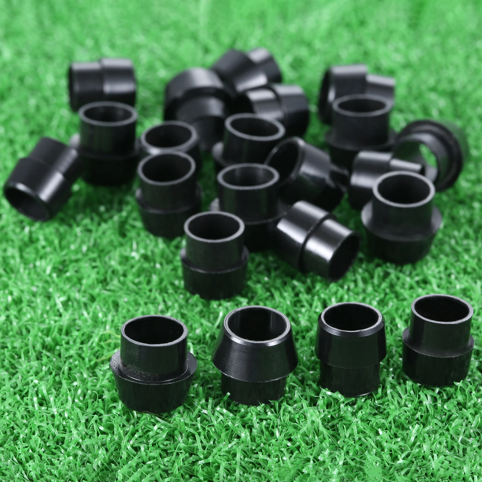 

Черные наконечники для гольф-клуба, 20 шт., втулки для клюшек, адаптер, Сменные аксессуары, размер наконечника 0,350/0,370