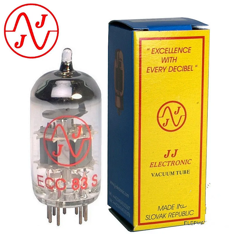 

HIFI Audio JJ ECC83 ECC83S Vacuum Tube Replace 12AX7 6N4 Electronic Tube Amplifier Kit DIY Genuine Factory Matched Quad