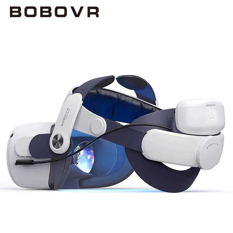 Ремешок для головы BOBOVR M2 Plus с аккумуляторной док-станцией Meta/Oculus вопросы 2