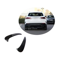 carbon fiber h247 rear bumper canards for mercedes benz gla class gla250 gla35 amg 4 door 2020 2021