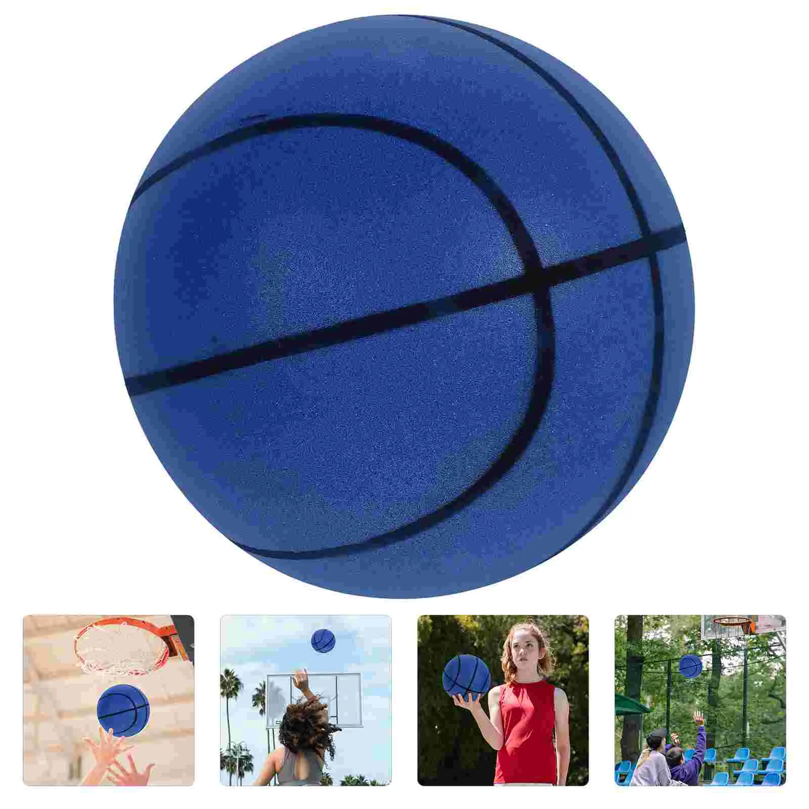 

Playing Patting Ball Children Lightweight Bouncing Home Bouncy Balls Toy Silent Basketball Educational