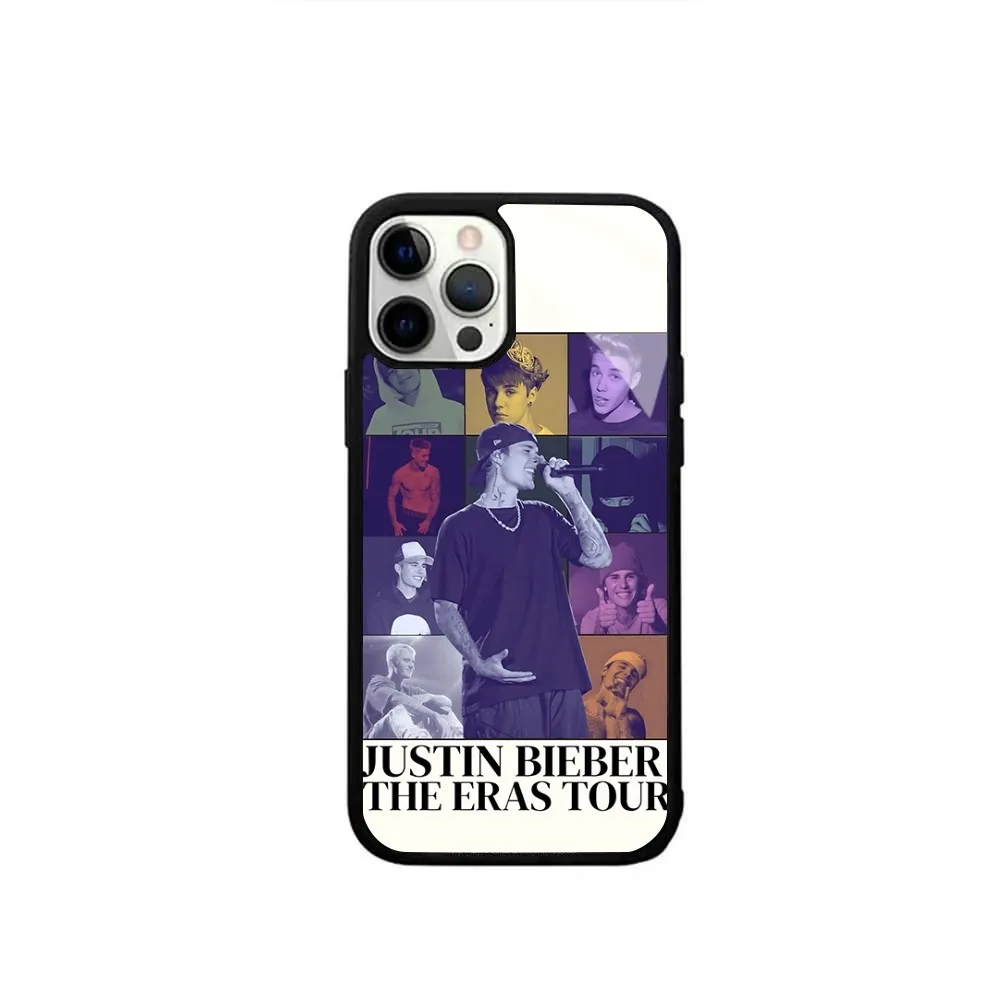 Чехол для телефона J-Justin Singer B-Bieber чехлы беспроводной зарядки Magsafe IPhone 16 15 13 12 11 14 Pro