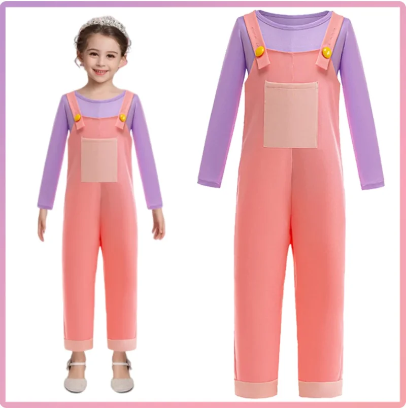 Новинка Детский рюкзак брюки из двух частей Косплей цифровой цирковый костюм