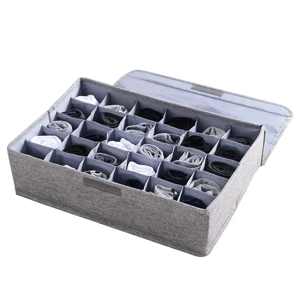 

Socks Briefs Storage Box Household Closet Organizer Dormitory Closet Organizer For Socks Foldable Drawer Socks Organizer