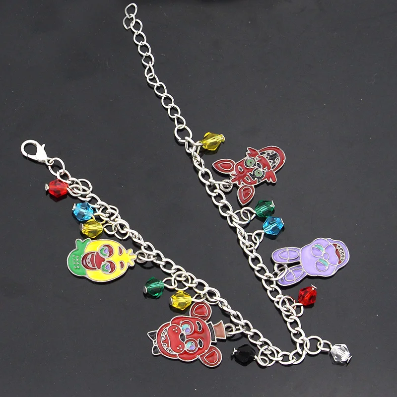 Fnaf Аниме Игра Фредди Браслет-подвеска Лиса Бонни Животное Кукла Фигурка