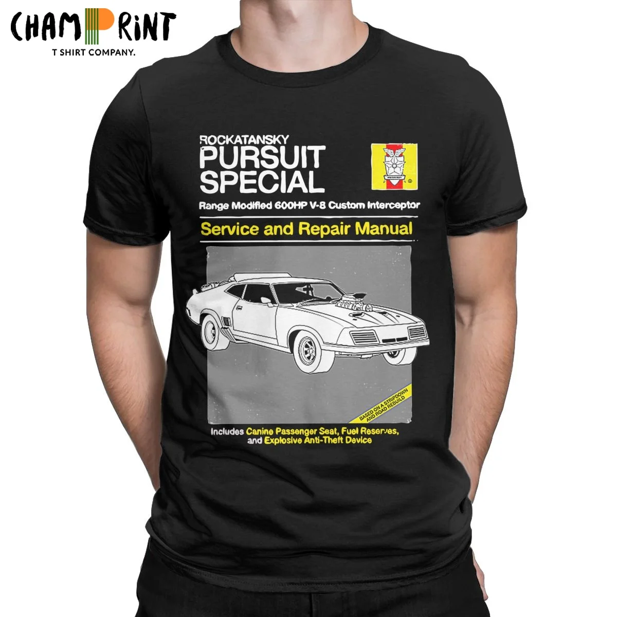 

Men V-8 Interceptor Service Repair T Shirt Mad Max Fury Road Pure Cotton Clothes Short Sleeve Round Neck Tees Summer T-Shirts