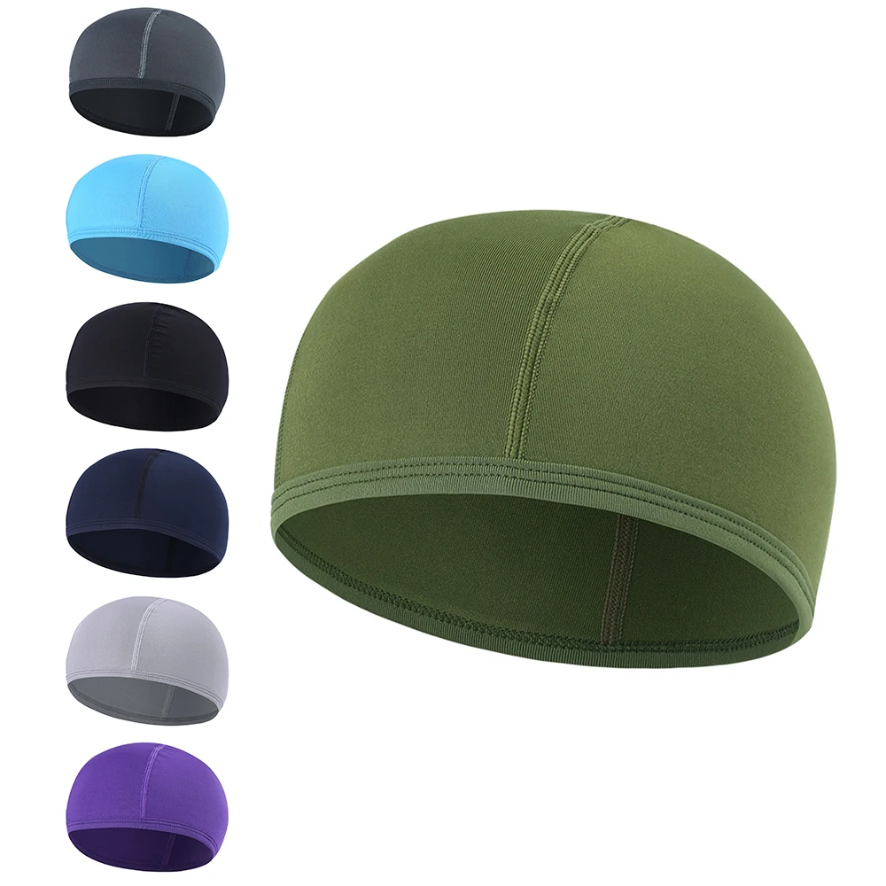 Hot Helmet Inner Cap Quick Dry Breathable Hat Helmet Inner Liner Beanie Cap Soft, Breathable, Skin-friendly, Lightweight Hat
