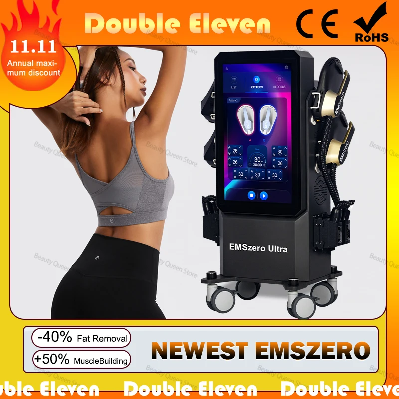 Новинка 2023 года EMS Zero Ultra RF 7500 Вт Hi-emt Ems машина для скульптуры мышц тела стимуляции