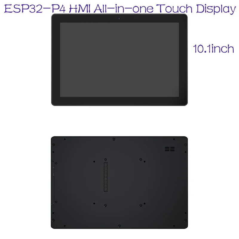 Фото Плата разработки Waveshare ESP32-P4 с 10,1-дюймовым сенсорным HMI-дисплеем: 800x1280, 10-точечный сенсорный экран, два микрофона, динамик, Wi-Fi 6, BLE 5 №1