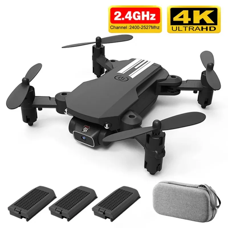 

LS-MIN Drone 4k HD wide angle camera wifi fpv drone height keeping drone with camera mini drone video live rc quadcopter dron