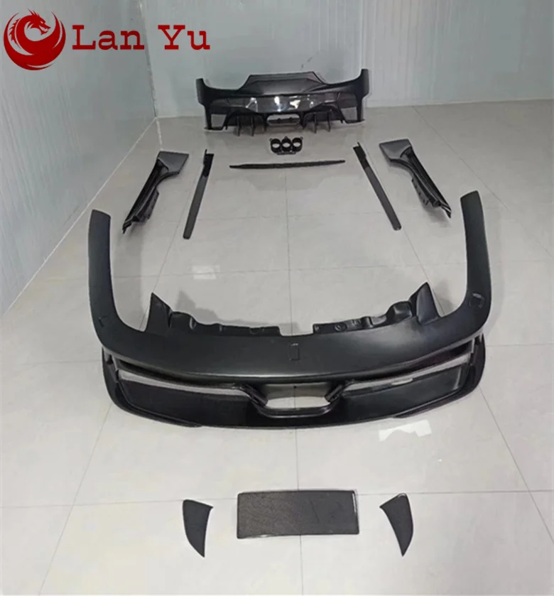 Оптовая цена стильные карбоновые передние бамперы крыло капюшона для 458