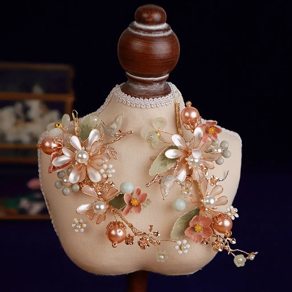 Милые свадебные заколки с подсолнухами ручной работы аксессуары для волос |