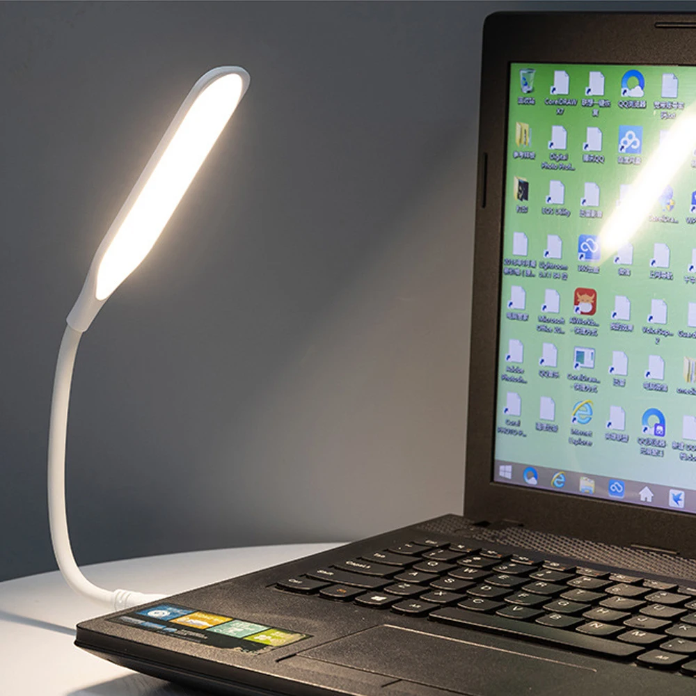 

Диммируемая Портативная USB-лампа для чтения, ярсветодиодный гибкий светодиодный светильник для путешествий, спальни, Ридера книг, рождеств...