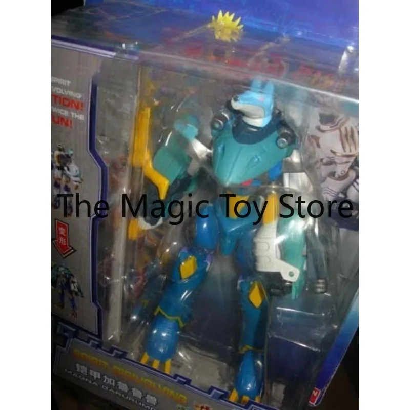 Фото Оригинальная фигурка-трансформер Bandai Digimon Armor Garurumon DigiCaesar Tyrannomon, модель игрушки Омегамон №2