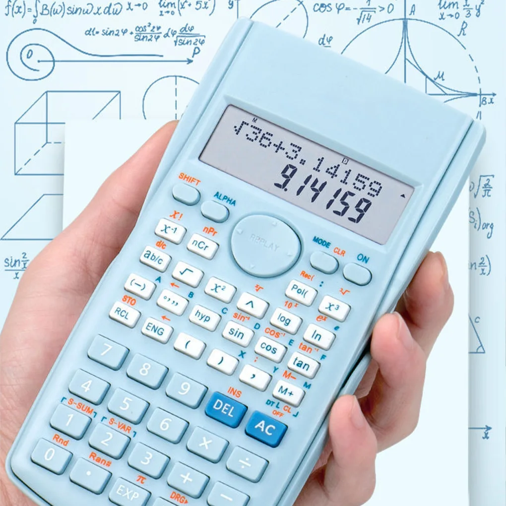 

School Engineering Scientific Calculator Students Stationary Calculating Tools Exam Creative Color Calculator