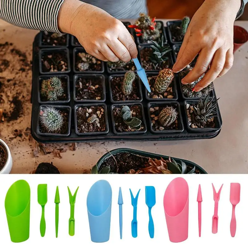 

Succulent Plants Tool Set DIY Sowing Shovel Scoop Bucket Spoon Gardening Tools Seedlings Tool Cultivation Tools Gardening Kit