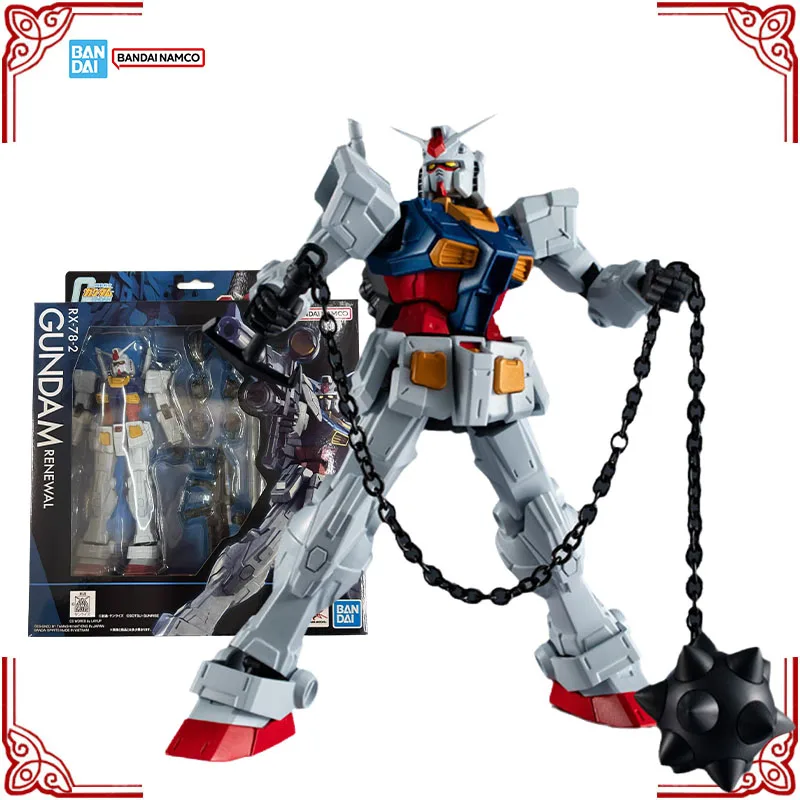 Фото В наличии Оригинальный комплект модели Bandai Gundam Universe GU RX-78-2 Gundam Renewal, коллекция аниме-фигурок, готовая модель игрушки №1