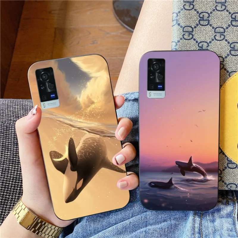 Чехол для телефона с рисунком Кита искусство фотографий VIVO Y95 Y93 Y31 Y20 V19 V17 V15 Pro X60 NEX