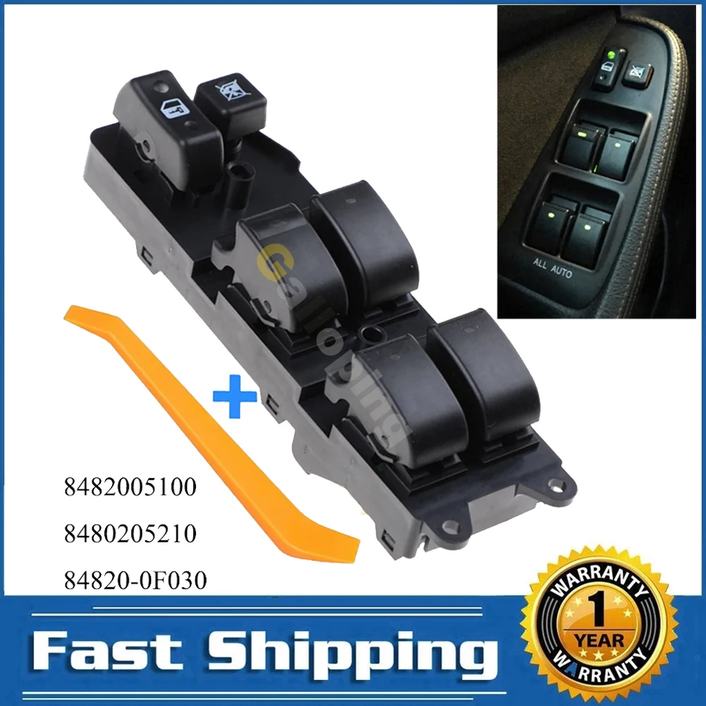 

Для Toyota Avensis AZT250 кнопка включения управления стеклоподъемником 24 контакта автомобильные аксессуары 8482005100 8480205210 84820-0F030