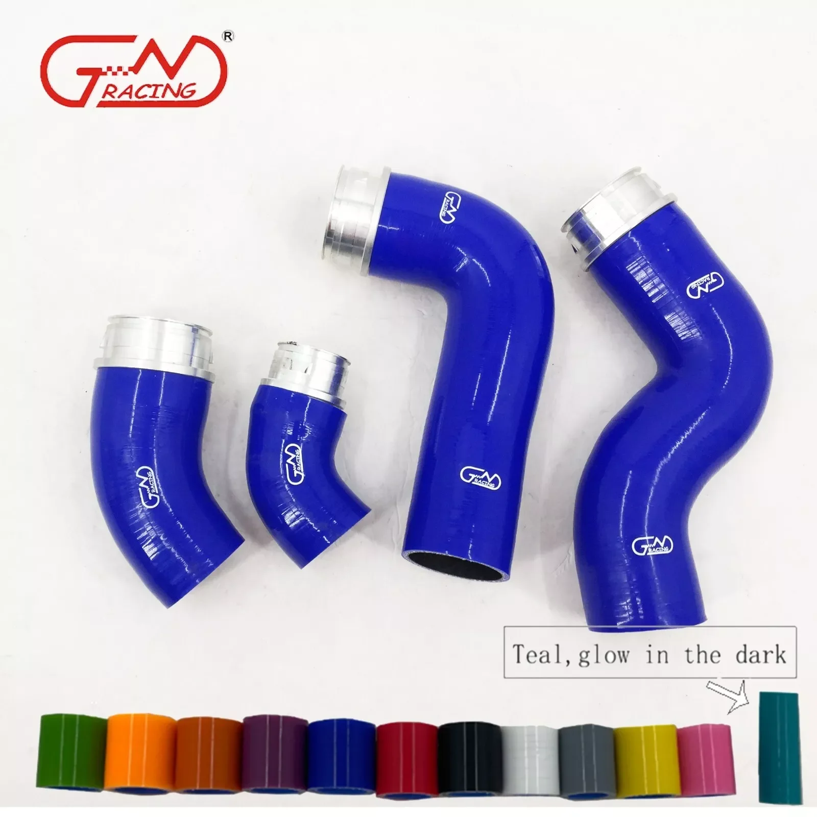 Силиконовый интеркулер турбо-усилитель для шланга подходит VW Golf GTI MK5 Audi A3 8P 2 0 TFSI