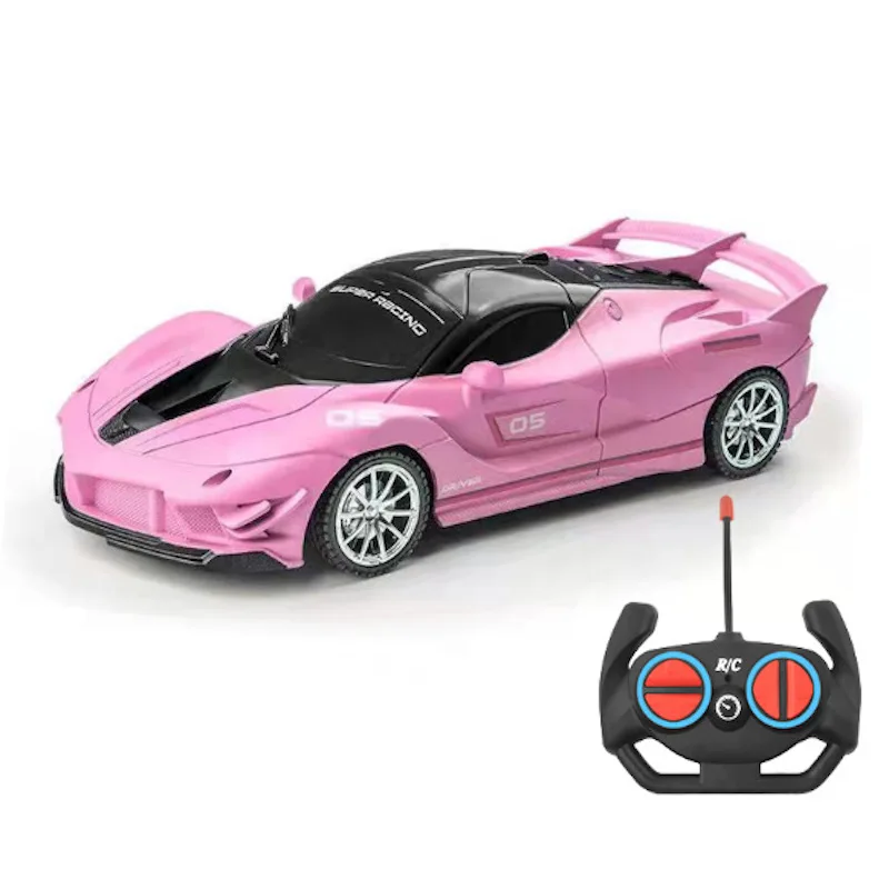 

New 1:20 4 Channels RC Car with Led Light 2.4G Radio Remote Control Cars Sports Car High-speed Drift Car Toys Lithium Battery
