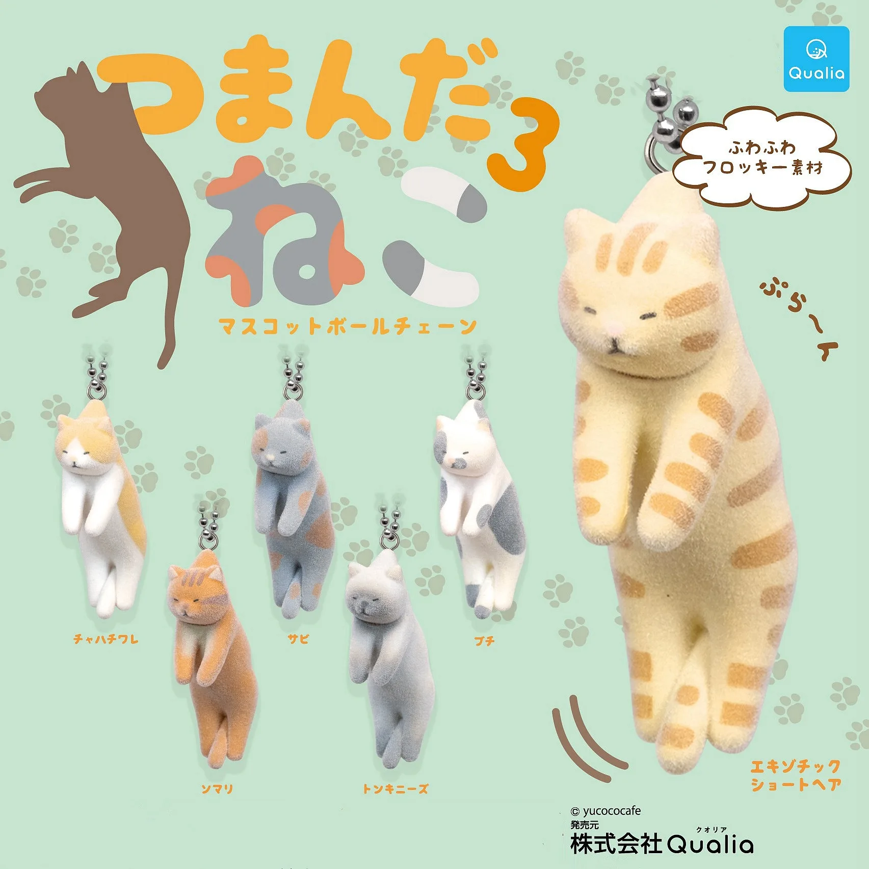 

The Cat That Was Killed By Pinching The Back of The Neck In The Dead End of The Gashapon Flocking Cat The Who Was Picked Up 3