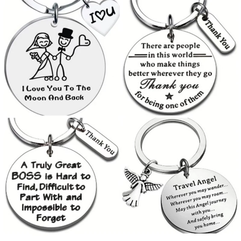 

Funny Gifts Prank Toys Keychain Valentines Day Gift for Girlfriend/Boyfriend Party Favors Letters Personalised wedding Gifts