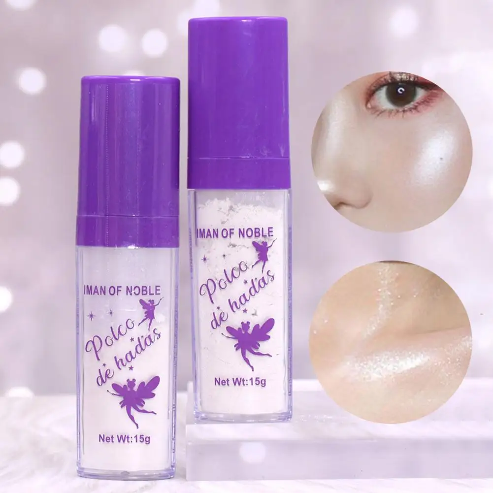 New White Moonlight Highlighter Powder Polvo De Hadas Glitter Powder Shimmer Contour Powder for Face Body Highlight Makeup 3 New White Moonlight Highlighter Powder Polvo De Hadas Glitter Powder Shimmer Contour Powder for Face Body Highlight Makeup 3