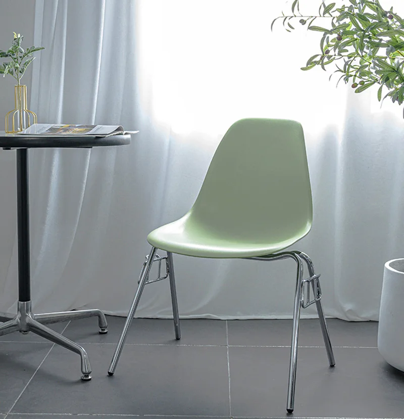 

Backrest Chair Nordic Designer Creative Backrest Dining Chair Medieval Dining Chair Modern Minimalist Chair Design FurnitureHY