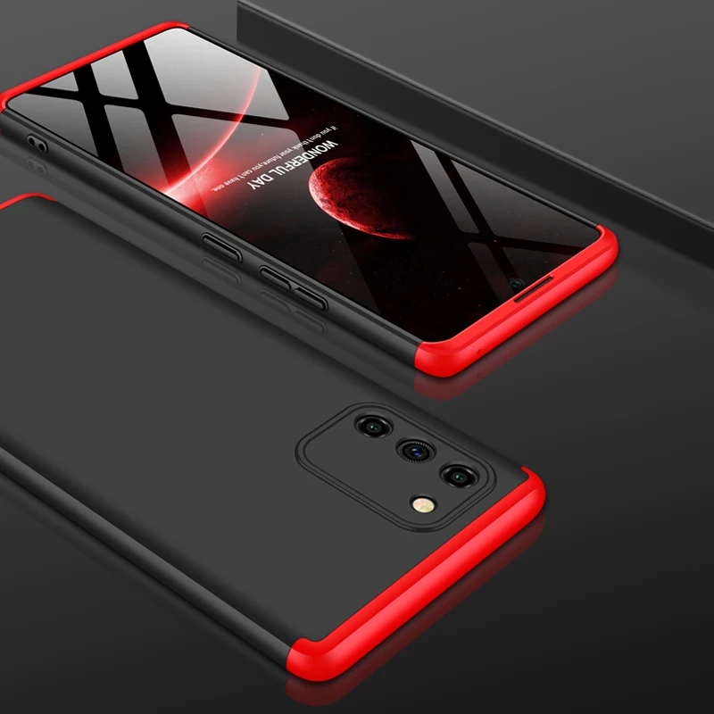 

GKK 3 in 1 Case For Samsung Galaxy S10 Lite Case 360 Full Protection anti-knock Slim Matte Hard Cover for Samsung S10 Lite Coque