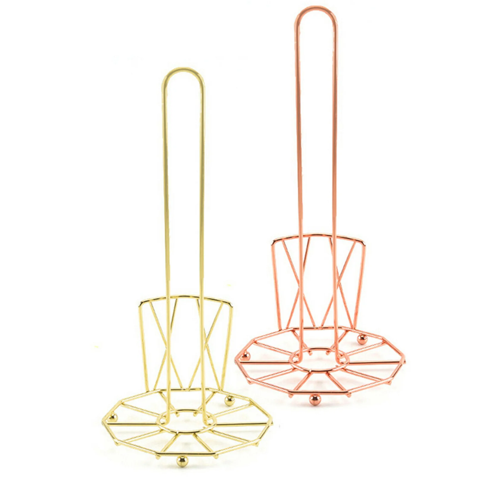 

Nordic Paper Towel Holder Countertop Roll Paper Storage Organizer Hanger Rack for Kitchen Farmhouse Living Room