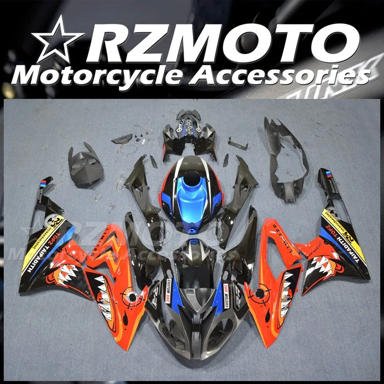 

New ABS Injection Mold Full Fairings Kit Fit for BMW S1000RR Hp4 2015 2016 15 16 bodywork set custom shark + Tank cover
