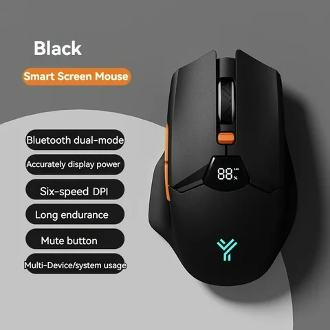 Xundler беспроводная мышь Bluetooth с экраном