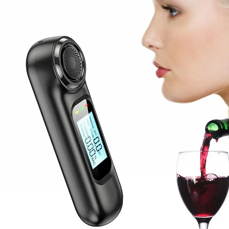 

Портативный алкотестер для тестирования высокоточного тестера с цифровым фотоэкраном и USB-зарядкой, высокоточный бесконтактный